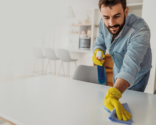 Reinigung & Hygiene Dekoratives Themenbild für das Sortiment Reinigung & Hygiene