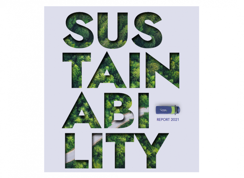 Sustainability leaflet cover 2021